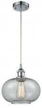 Innovations Lighting 516-1P-PC-G247-LED - Gorham - 1 Light - 10 inch - Polished Chrome - Cord hung - Mini Pendant