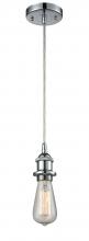 Innovations Lighting 516-1P-PC-LED - Bare Bulb - 1 Light - 5 inch - Polished Chrome - Cord hung - Mini Pendant