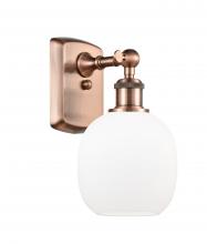  516-1W-AC-G101-LED - Belfast - 1 Light - 6 inch - Antique Copper - Sconce