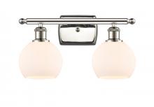 Innovations Lighting 516-2W-PN-G121-6-LED - Athens - 2 Light - 16 inch - Polished Nickel - Bath Vanity Light