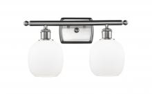 Innovations Lighting 516-2W-SN-G101-LED - Belfast - 2 Light - 16 inch - Brushed Satin Nickel - Bath Vanity Light