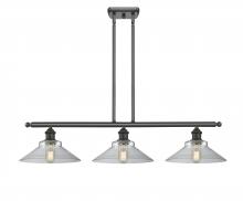  516-3I-OB-G132-LED - Orwell - 3 Light - 36 inch - Oil Rubbed Bronze - Cord hung - Island Light