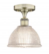 Innovations Lighting 616-1F-AB-G422 - Arietta - 1 Light - 8 inch - Antique Brass - Flush Mount