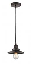  616-1PH-OB-M5-OB - Edison - 1 Light - 8 inch - Oil Rubbed Bronze - Mini Pendant