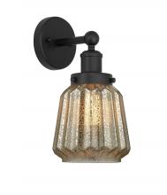  616-1W-BK-G146 - Chatham - 1 Light - 7 inch - Matte Black - Sconce