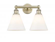  616-2W-AB-GBC-81 - Berkshire - 2 Light - 17 inch - Antique Brass - Bath Vanity Light