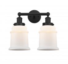  616-2W-BK-G181 - Canton - 2 Light - 15 inch - Matte Black - Bath Vanity Light