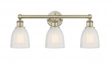  616-3W-AB-G441 - Brookfield - 3 Light - 24 inch - Antique Brass - Bath Vanity Light