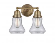 Innovations Lighting 623-2W-BB-G194 - Bellmont - 2 Light - 14 inch - Brushed Brass - Bath Vanity Light