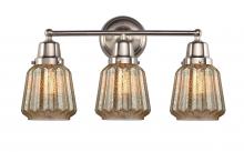 Innovations Lighting 623-3W-SN-G146 - Chatham - 3 Light - 22 inch - Brushed Satin Nickel - Bath Vanity Light