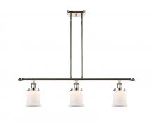  916-3I-PN-G181S - Canton - 3 Light - 36 inch - Polished Nickel - Stem Hung - Island Light