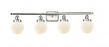 Innovations Lighting 916-4W-SN-G201-6 - Beacon - 4 Light - 36 inch - Brushed Satin Nickel - Bath Vanity Light