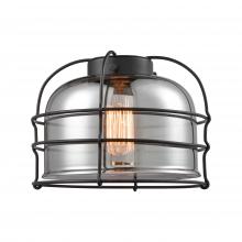 Innovations Lighting G73-CE - Bell Cage 9" Diameter Wire Cage - Light Smoke Shade