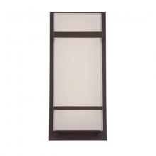  WS-W1616-BZ - Phantom Outdoor Wall Sconce Light