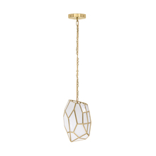  46463-012 - Heera 1 Light Pendant in Brass