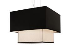  41814B - Four Lamp Pendant with Square Shade