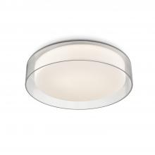  FM48614-5CCT - Aston 14-in Clear LED Flush Mount