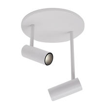  SF15002-WH - Downey 2-in White LED Semi Flush Mount