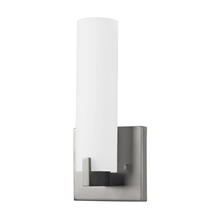  601484BN-LED - Elizabeth 12-in Brushed Nickel LED Wall Sconce