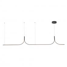  LP17910-BK-UNV-010 - Thread 10-ft Black LED Linear Pendant