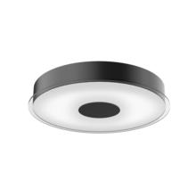  FM7616-BK - Parker 16-in Black LED Flush Mount