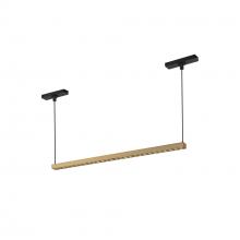  TRL29422-BG - Kyan 22-in Brushed Gold Trilo Track Linear Pendant