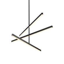  CH10345-BK - Vega 45-in Black LED Chandeliers