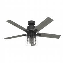  52311 - Hunter 52 inch Techne Wi-Fi HunterExpress Matte Black Ceiling Fan with LED Light Kit