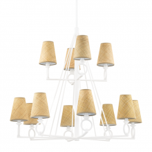  1744-WP - 12 LIGHT CHANDELIER