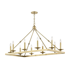  3244-AGB - 10 LIGHT CHANDELIER