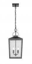  42655-PBK - Devens 2-Light Outdoor Hanging Lantern Powder Coated Black