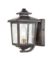  4611-PBZ - Eldrick 1-Light Outdoor Wall Sconce Powder Coated Bronze