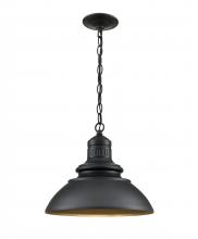  81103-PBK - Adda  Outdoor Hanging Lantern Powder Coated Black