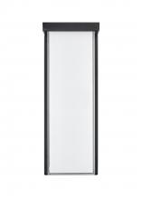  74201-PBK - Outdoor Wall Sconce LED Powder Coated Black