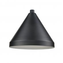  RCS13-SB - R Series 1-Light Cone Shade Satin Black