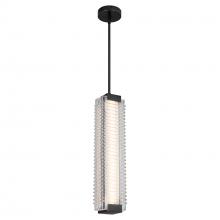  PD374624UBCR-UNV - Alai 24-in Urban Bronze/Ribbed Glass LED Pendant