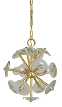  4814 BN - 4 Light Apogee Brushed Nickel Mini Chandelier