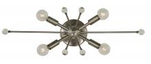  5324 BN - 4-Light Brushed Nickel Supernova Sconce