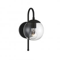  M50030BK - 1-Light Outdoor Wall Lantern in Matte Black