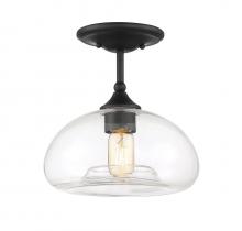  M60017MBK - 1-Light Ceiling Light in Matte Black