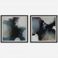  41458 - Telescopic Abstract Framed Prints, Set/2