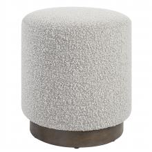  23665 - Uttermost Avila Light Gray Ottoman