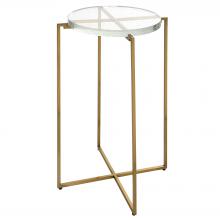  25226 - Uttermost Star-crossed Glass Accent Table