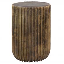  22993 - Uttermost Peaks And Valleys Gold Accent Table