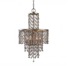  21288 - Uttermost Valka 6 Light Crystal Chandelier