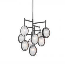  21317 - Uttermost Maxin Dark Bronze 9 Light Chandelier