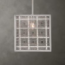  21569 - Pendleton 1 Light Nickel Pendant