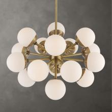  21357 - Uttermost Droplet 16 Light Sputnik Chandelier