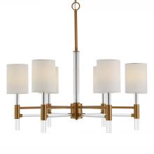  21380 - Uttermost Welkin 6 Light Modern Chandelier