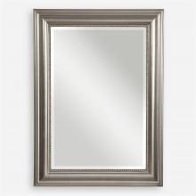  12005 B - Uttermost Stuart Silver Beaded Mirror